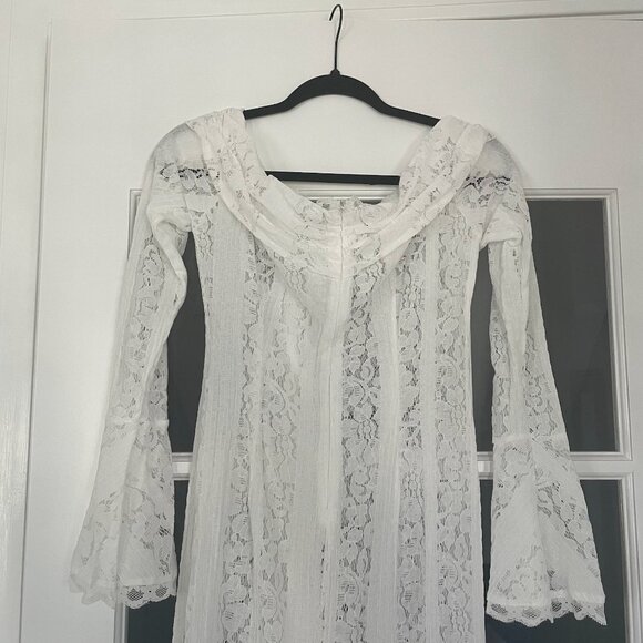 Maternity Lace Maxi Dress - Picture 13 of 13